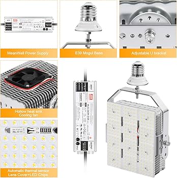 240W Shoebox LED Retrofit Kit AC100-277V LED Parking Lot Light 240W Shoebox LED Retrofit Kit AC100-277V LED Parking Lot Light